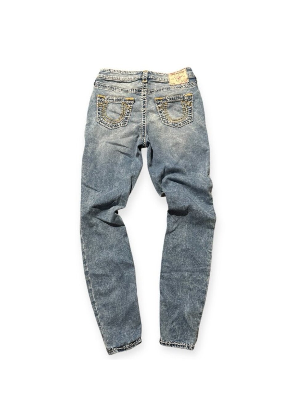 True Religion Women’s 28 Jennie Curvy High Rise Super Skinny Jeans Pants Denim